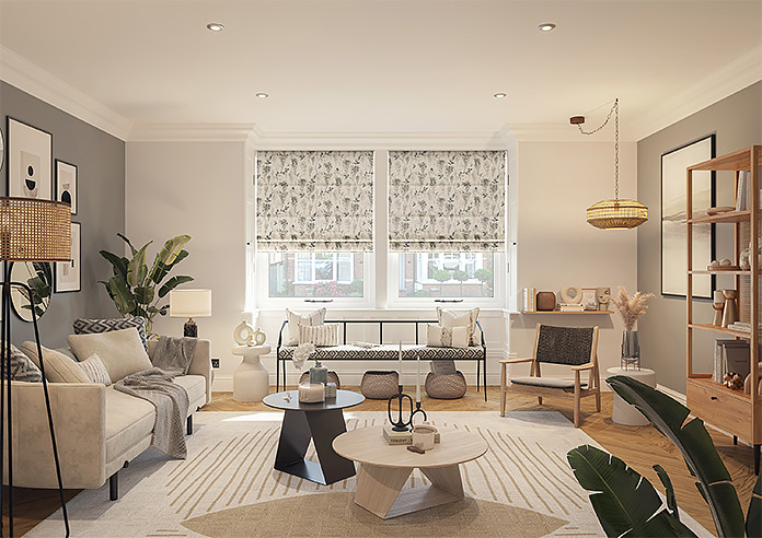 Wisteria Silk, Minimalist - Roman Blind - Image 8